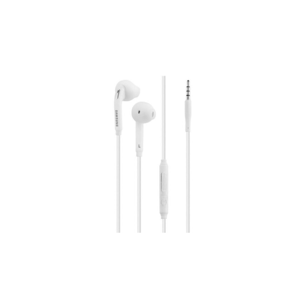 Genuine Samsung Galaxy Earphone W Mic White Qbiz
