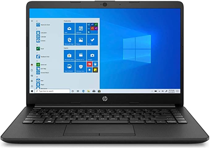HP 14 inch Laptop - 128GB SSD, AMD Athlon Gold 3150U, 4GB RAM (Black)