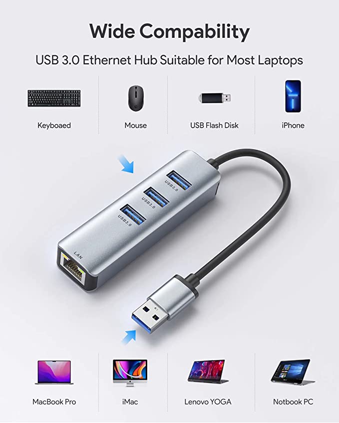 USB 3.0 to Ethernet Adapter