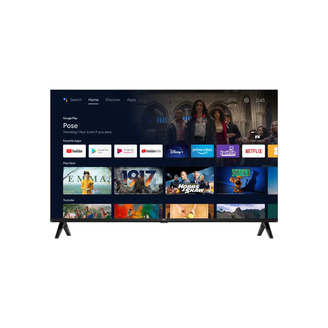 TCL 32-inch Frameless HD HDR TV with Android TV