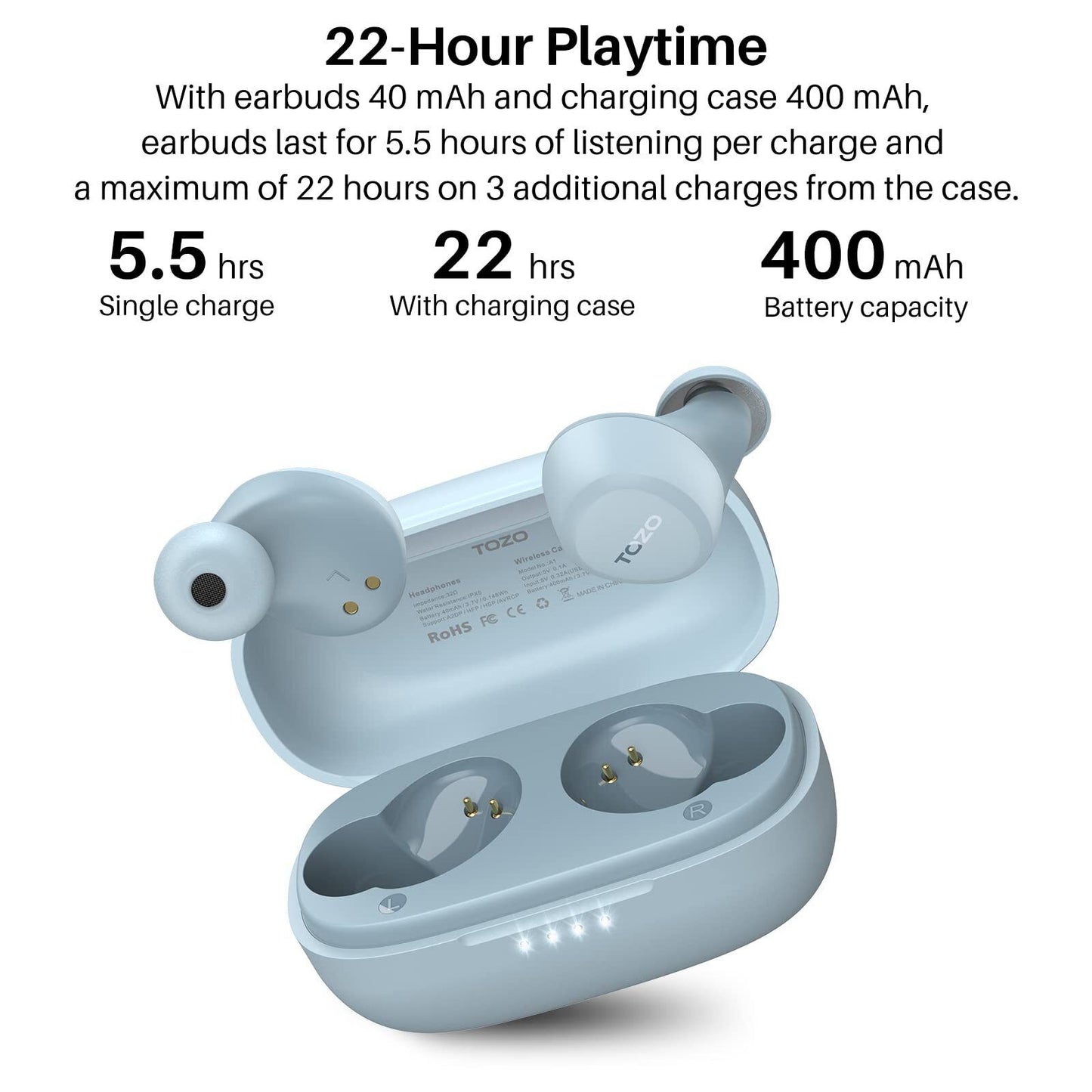 TOZO A1 Wireless Earbuds