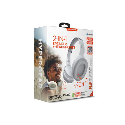 Hypergear Flip 2 in 1 Headphones and Speaker