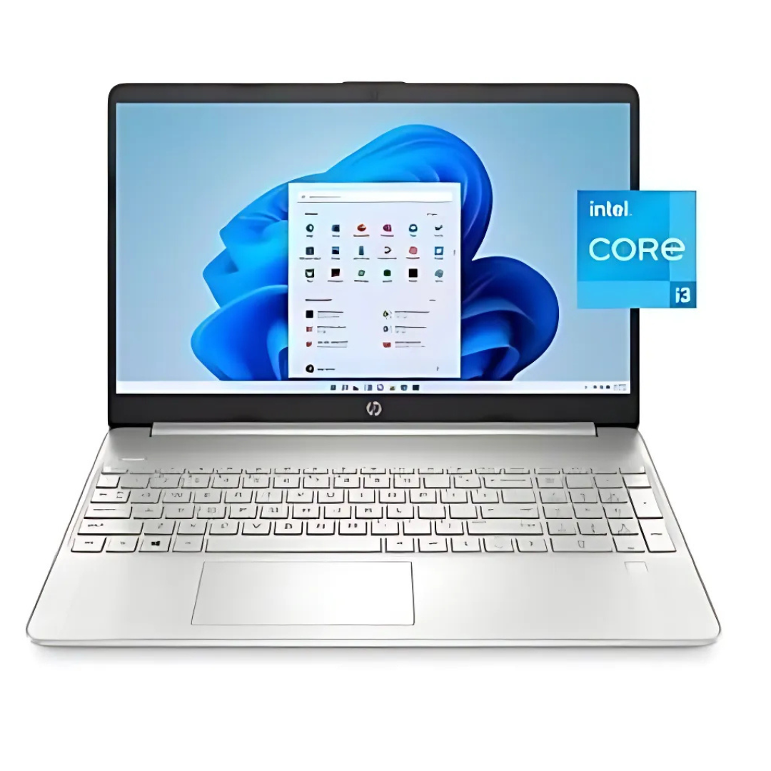 HP Laptop 15.6 Computer 15-dy5131wm Silver  I3-1215u 256GB SSD 8GB Win 11